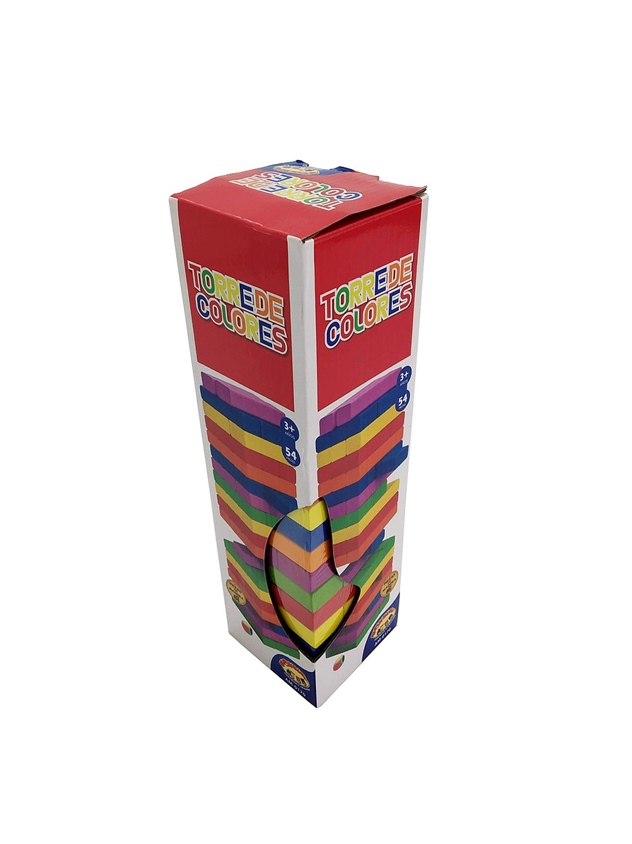 Torre De Colores X 54 Piezas  2