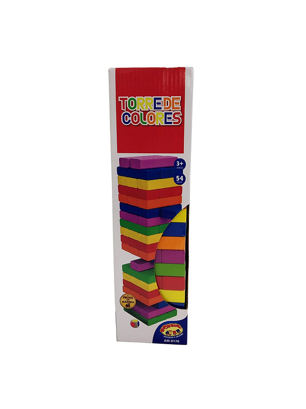 Torre De Colores X 54 Piezas  1