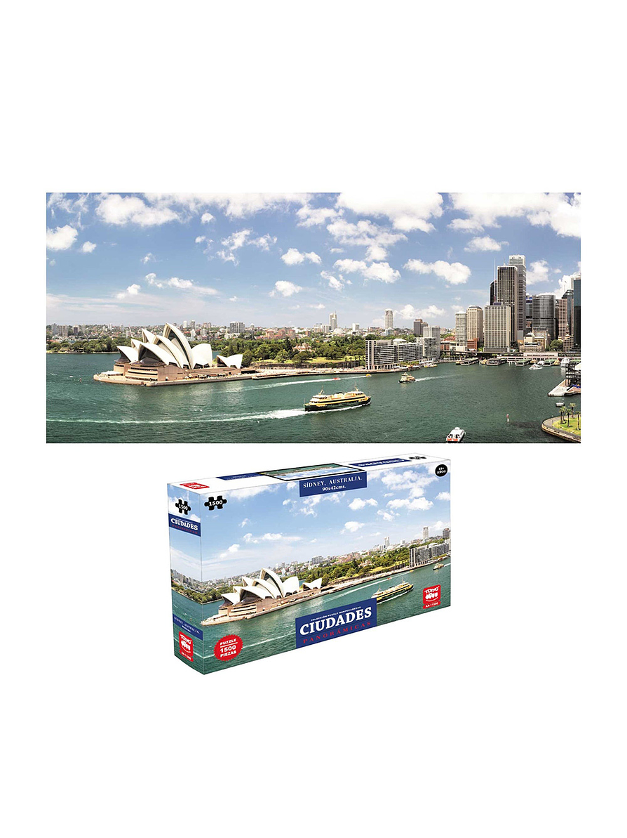 Rompecabezas X 1500 Piezas Ciudades Panorámicas  6