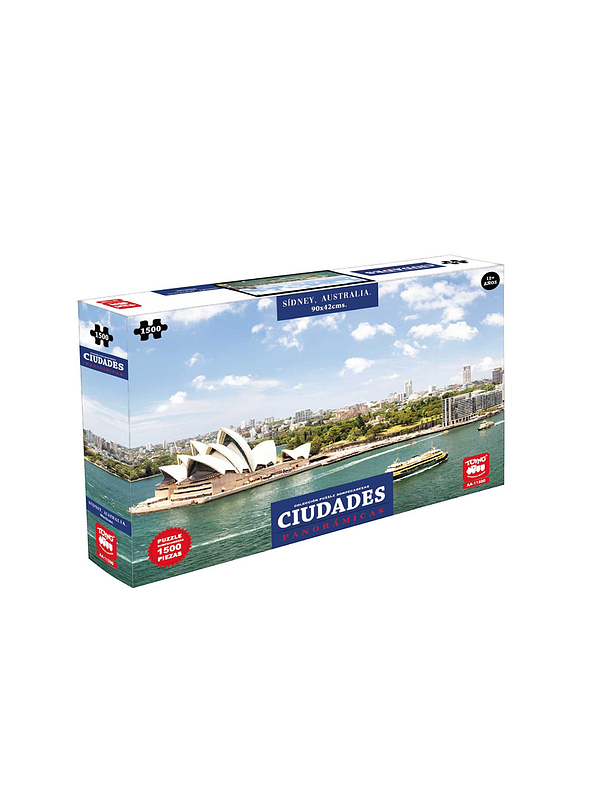 Rompecabezas X 1500 Piezas Ciudades Panorámicas  5