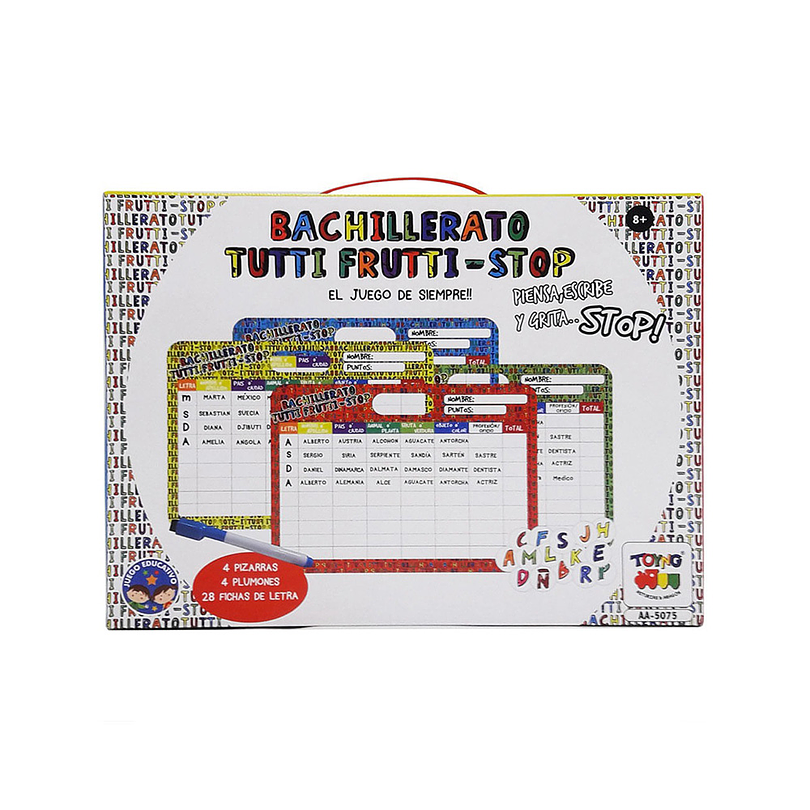 Bachillerato Tutti Frutti - Stop  1