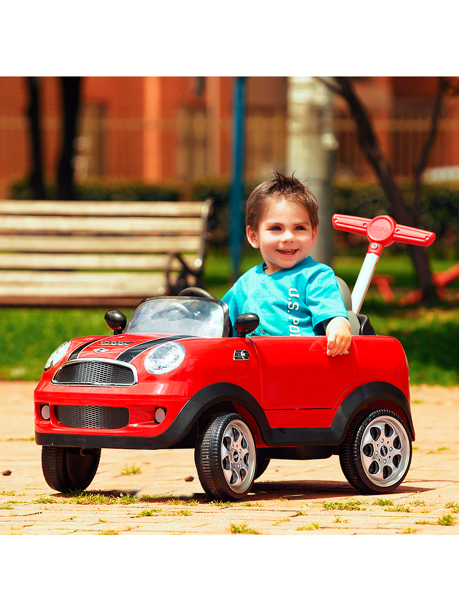 Push Car Minicooper Red 5