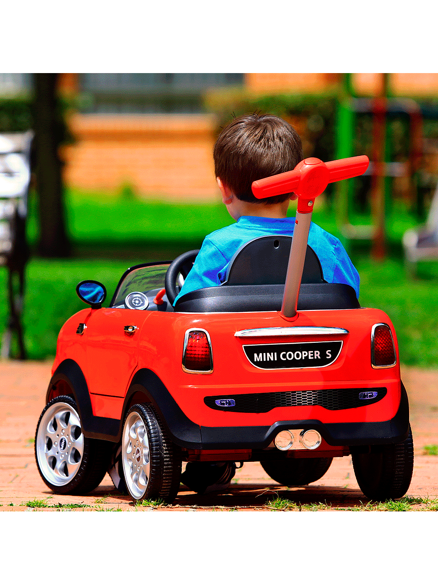 Push Car Minicooper Red 6