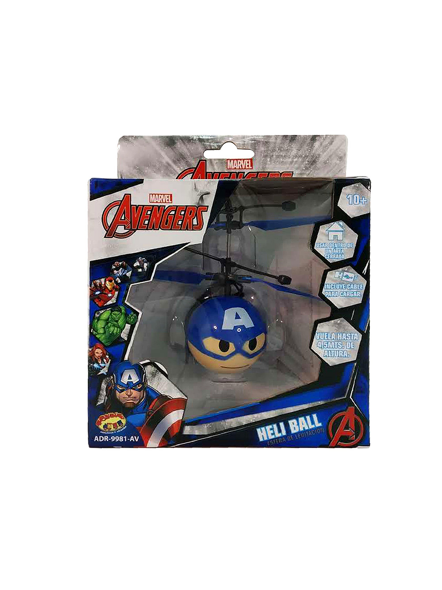Helicóptero Ball Radio Control Capitán América  3