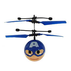 Helicóptero Ball Radio Control Capitán América 