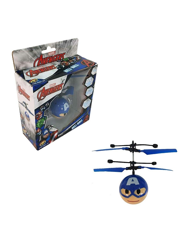 Helicóptero Ball Radio Control Capitán América  2