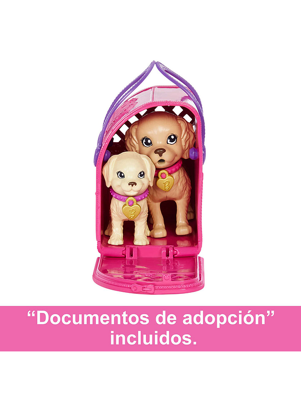 Barbie Set De Juego Adopta Un Perrito  6
