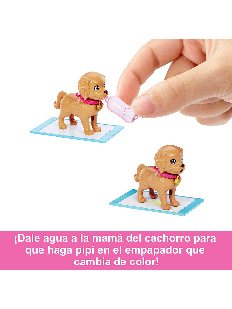 Barbie Set De Juego Adopta Un Perrito  4