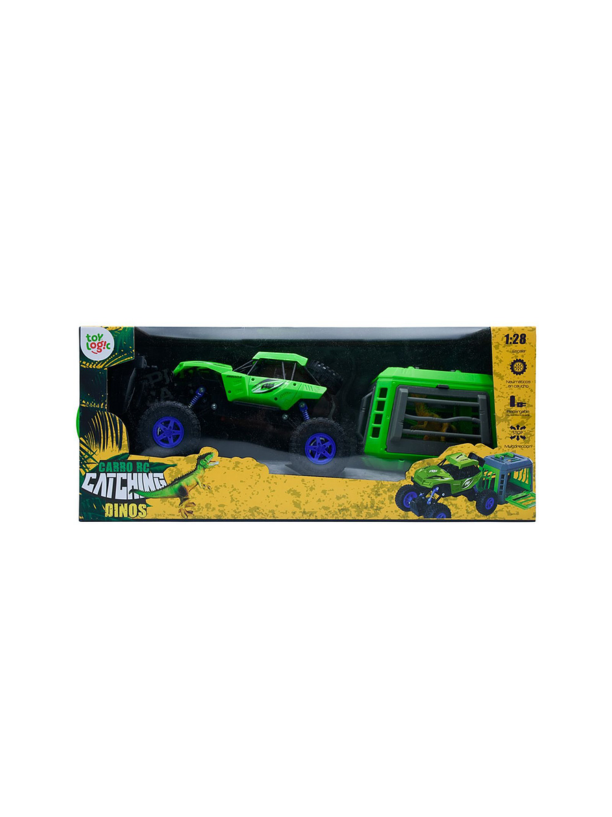 Vehículo Radio Control Catching Dinos 2