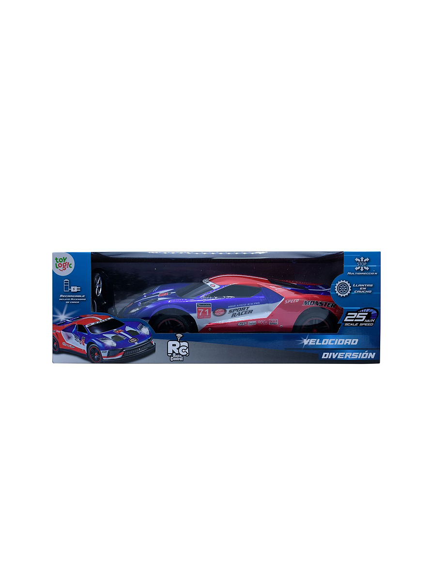 Vehículo Radio Control Mega Deportivo 2