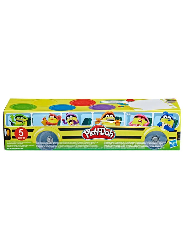 Play-Doh De Vuelta A La Escuela Pack X 5 Unidades 2