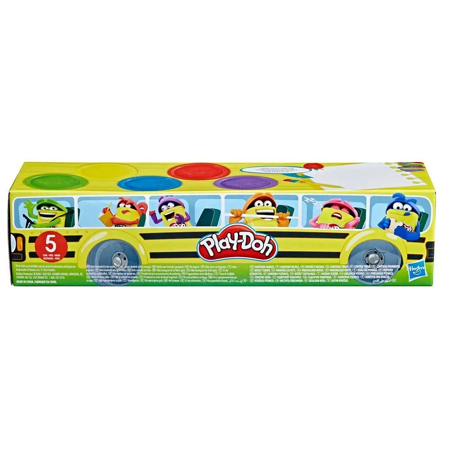 Play-Doh De Vuelta A La Escuela Pack X 5 Unidades 2