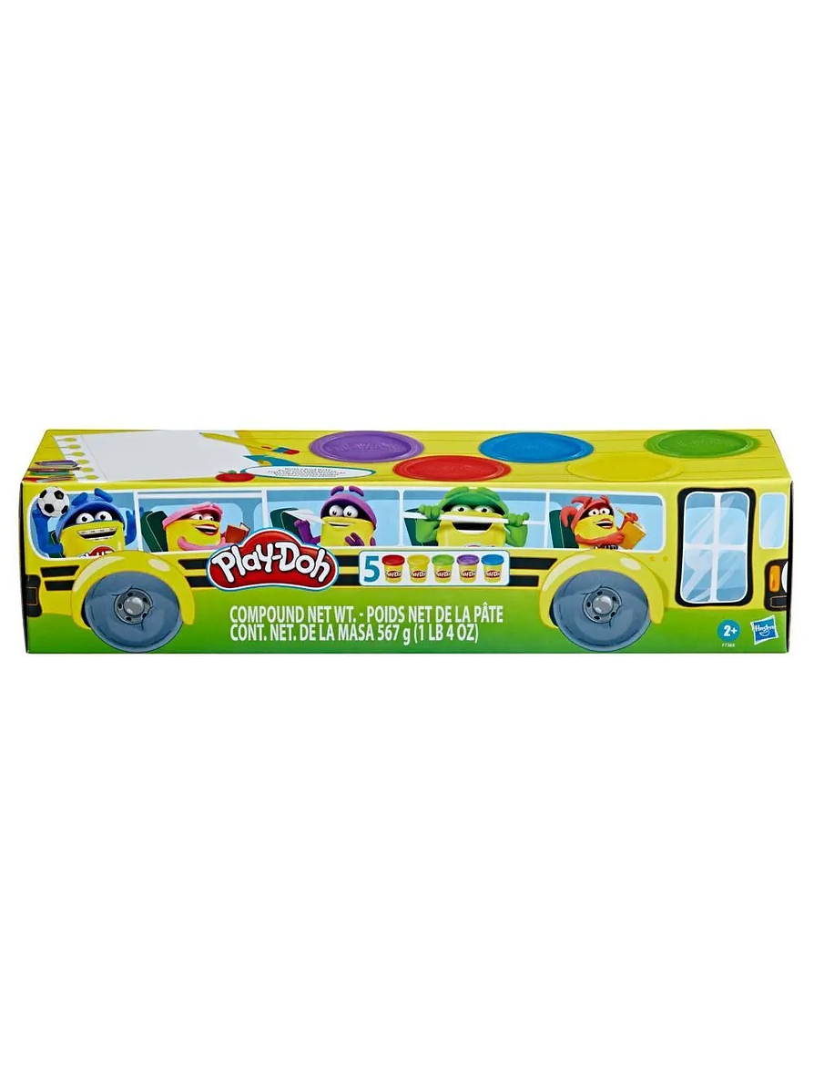 Play-Doh De Vuelta A La Escuela Pack X 5 Unidades 3