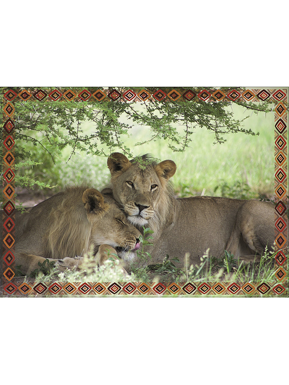 Rompecabezas X 100 Piezas Animales De África  4