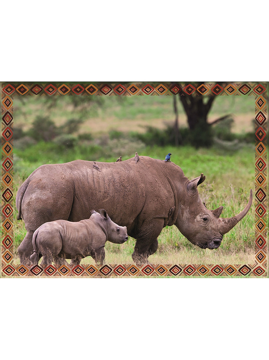 Rompecabezas X 100 Piezas Animales De África  2