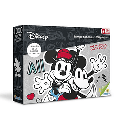 Rompecabezas X 1000 Piezas Mickey & Minnie