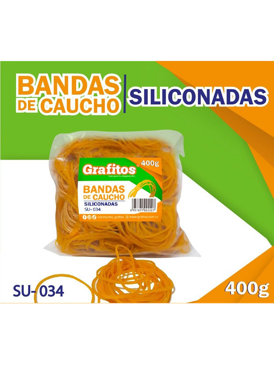 Banda Elástica Siliconada 400 Gramos  2