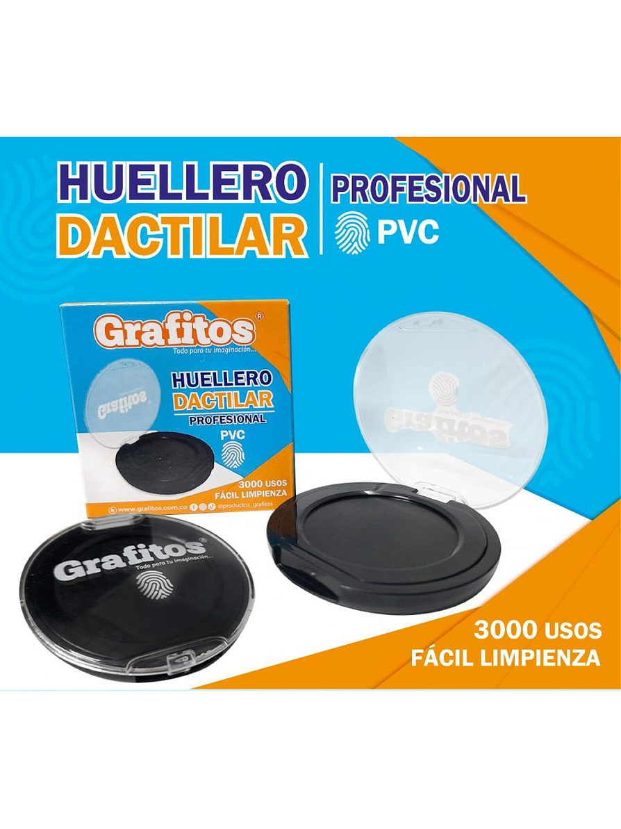 Huellero Dactilar Profesional Grafitos  2