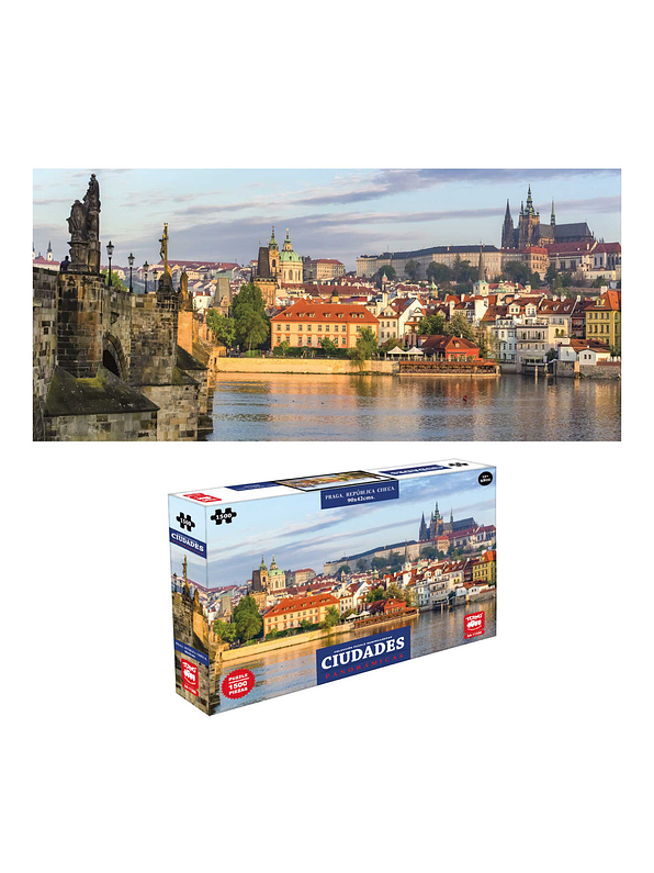 Rompecabezas X 1500 Piezas Ciudades Panorámicas  2