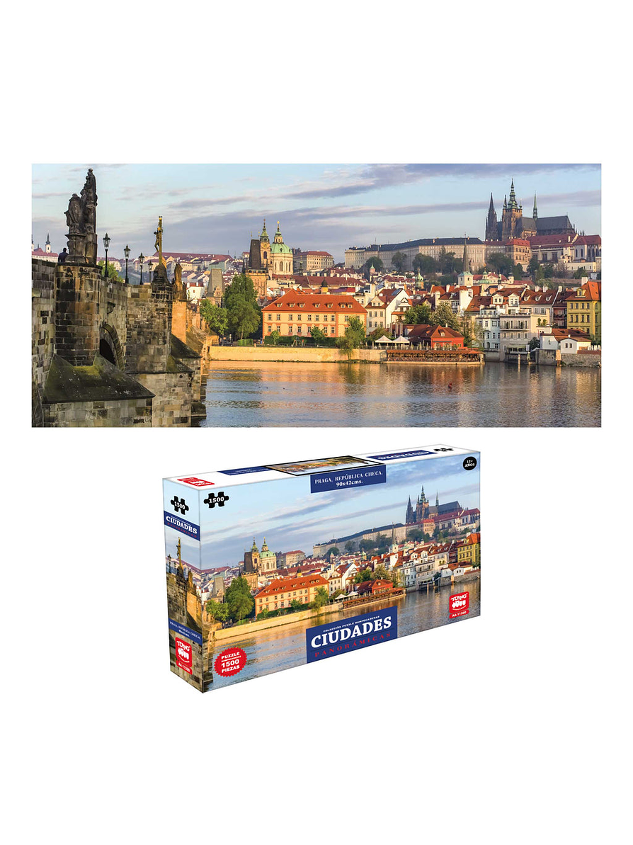 Rompecabezas X 1500 Piezas Ciudades Panorámicas  2
