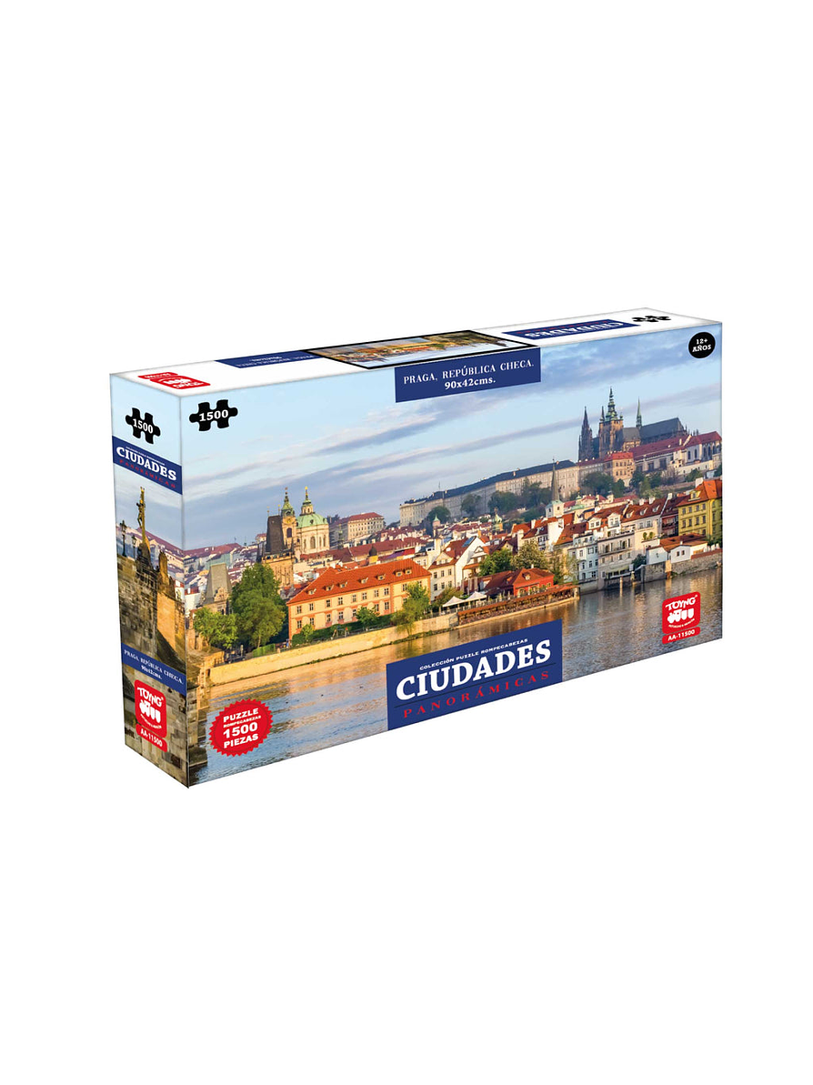 Rompecabezas X 1500 Piezas Ciudades Panorámicas  1