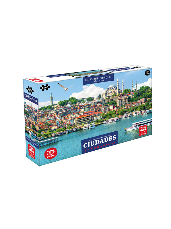 Rompecabezas X 1500 Piezas Ciudades Panorámicas  3
