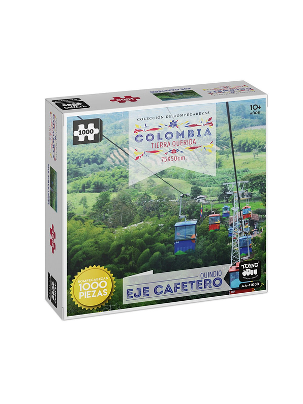 Rompecabezas X 1000 Piezas Colombia Tierra Querida  2