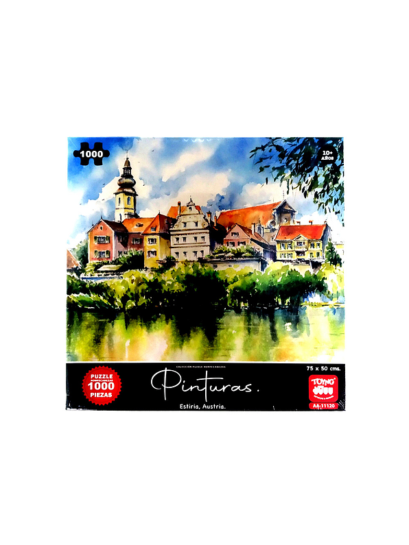 Rompecabezas X 1000 Piezas Pinturas  4