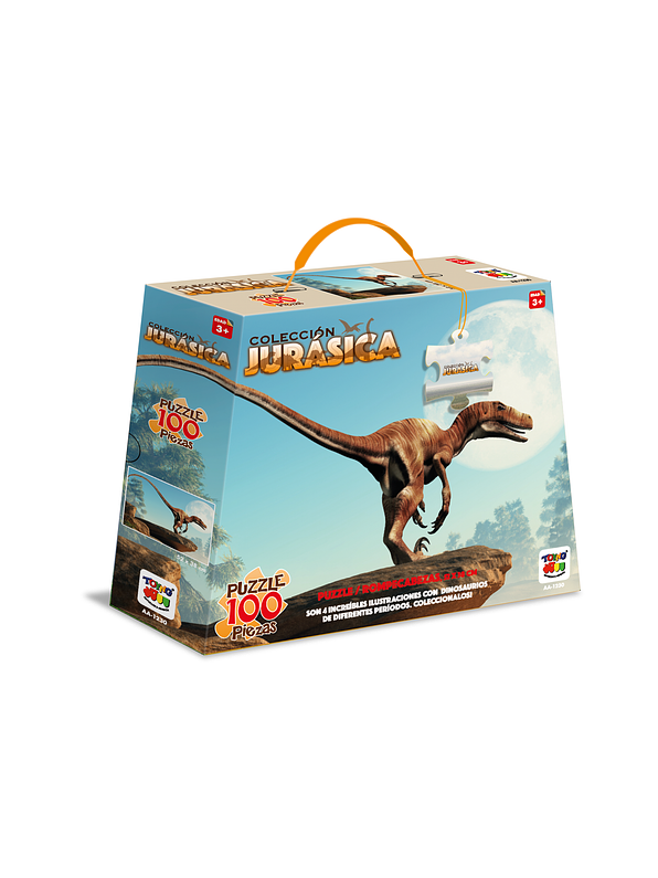Rompecabezas X 100 Piezas Colección Jurásica  2