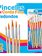 Juego De Pinceles Grafitos X 12 Unidades  - Miniatura 2