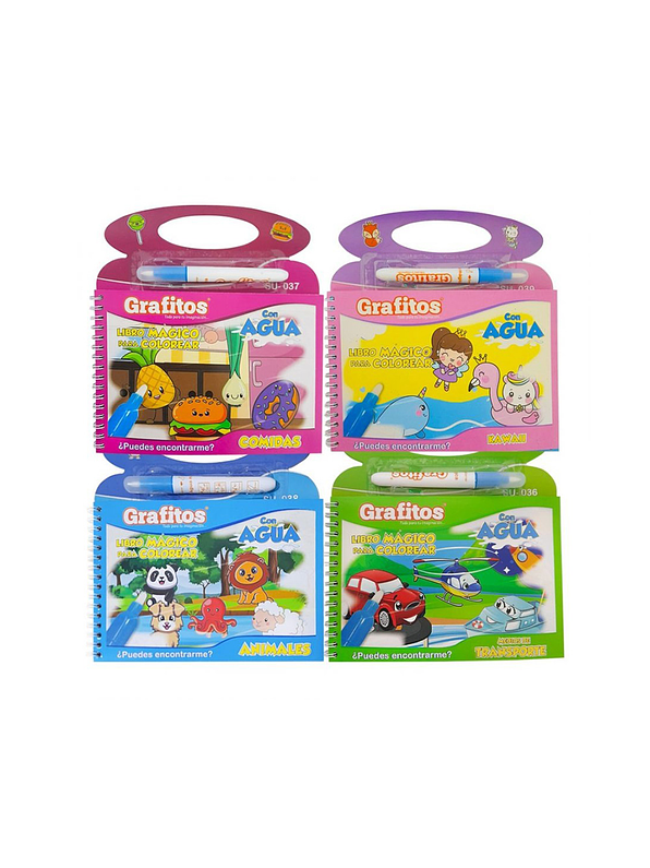 Libro Mágico Para Colorear Grafitos  1