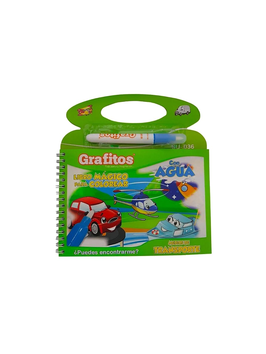 Libro Mágico Para Colorear Grafitos  2