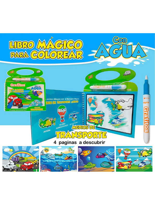 Libro Mágico Para Colorear Grafitos  4