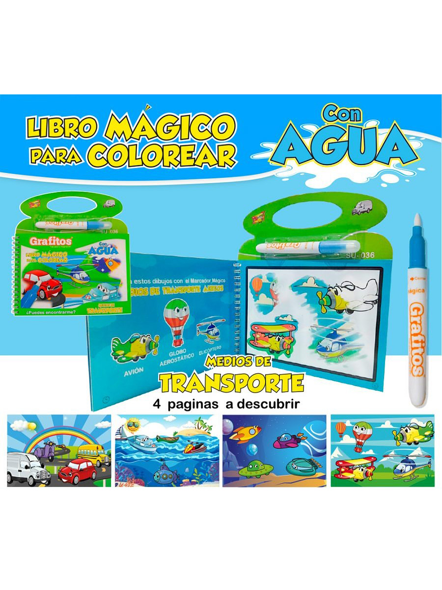 Libro Mágico Para Colorear Grafitos  4