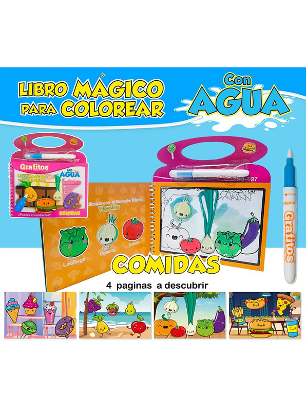 Libro Mágico Para Colorear Grafitos  5