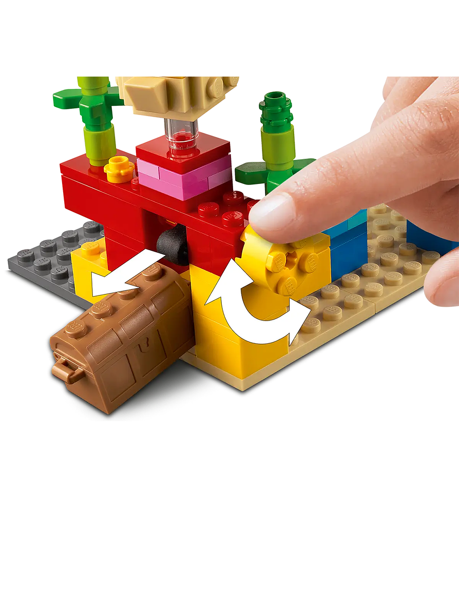 Lego Minecraft El Arrecife de Coral 5
