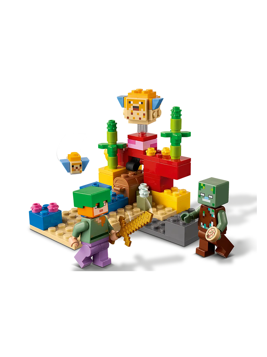 Lego Minecraft El Arrecife de Coral 3