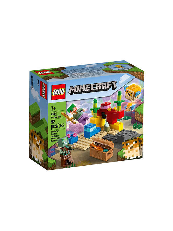 Lego Minecraft El Arrecife de Coral 1