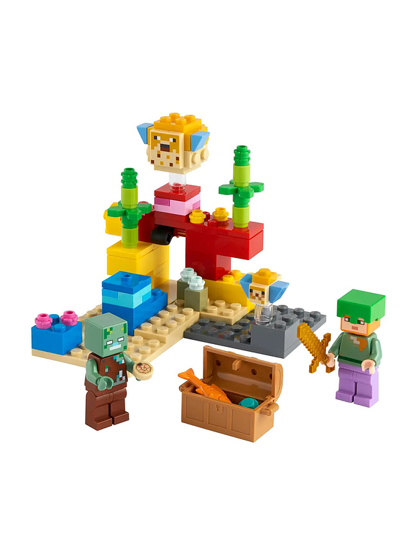 Lego Minecraft El Arrecife de Coral 2
