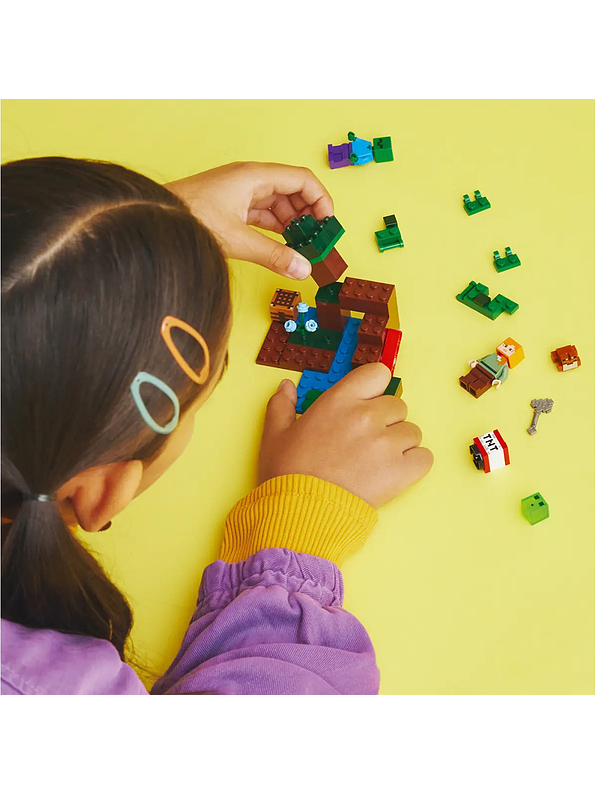  Lego Minecraft La Aventura en el Pantano 6