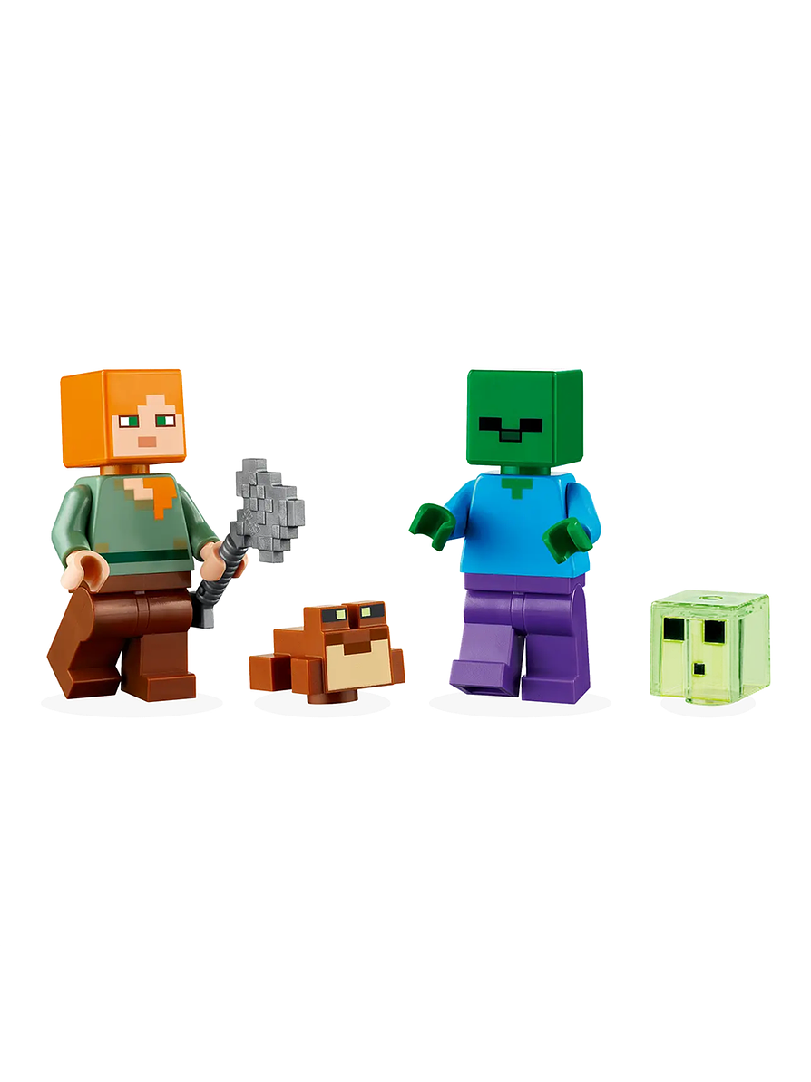  Lego Minecraft La Aventura en el Pantano 4