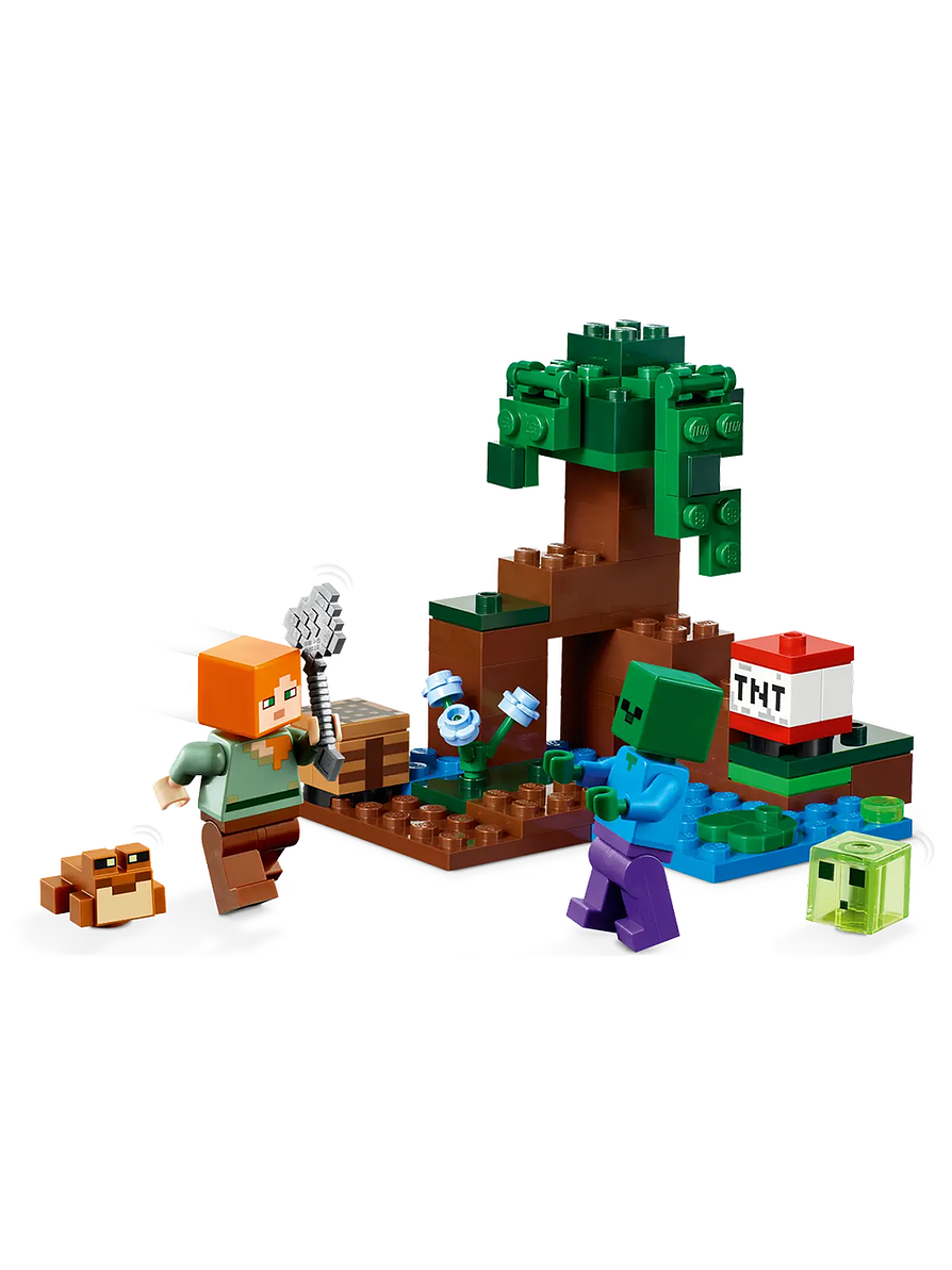  Lego Minecraft La Aventura en el Pantano 5