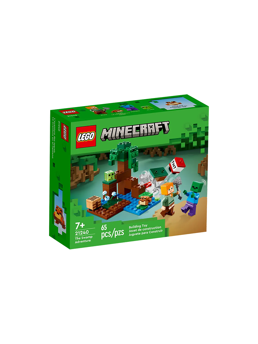  Lego Minecraft La Aventura en el Pantano 1