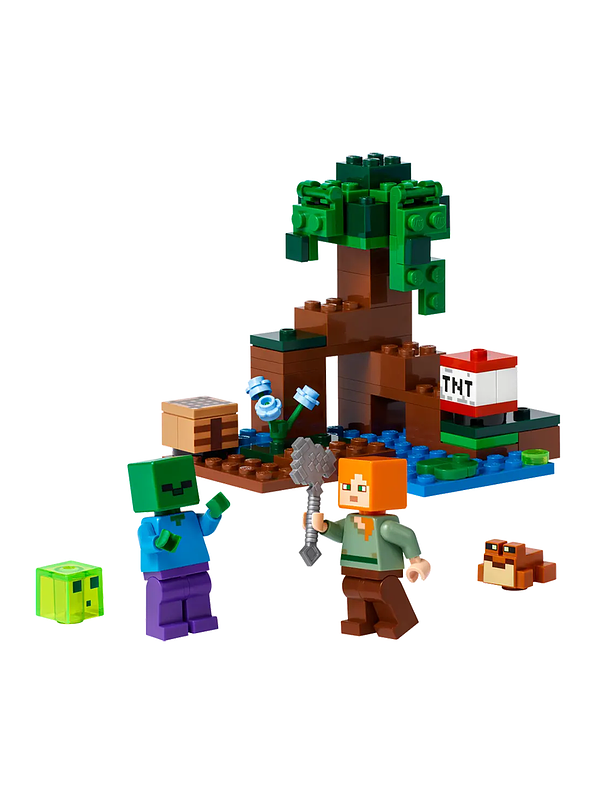  Lego Minecraft La Aventura en el Pantano 2