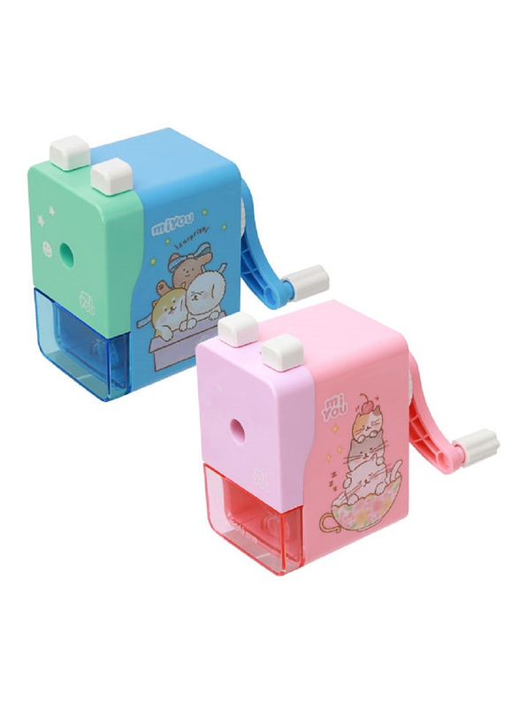 Sacapuntas Giratorio Bumpees  1