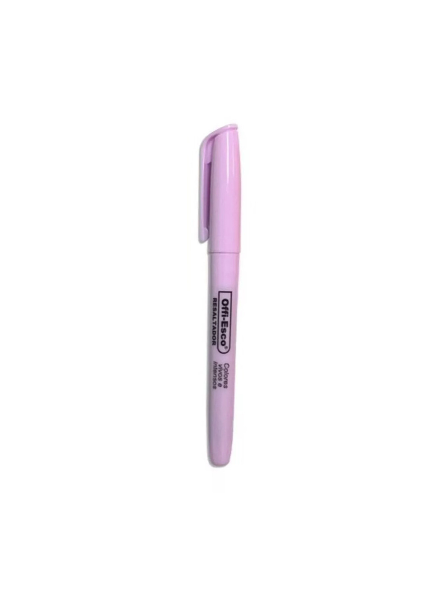 Resaltador Delgado Offi-Esco OE-532 Pastel  3