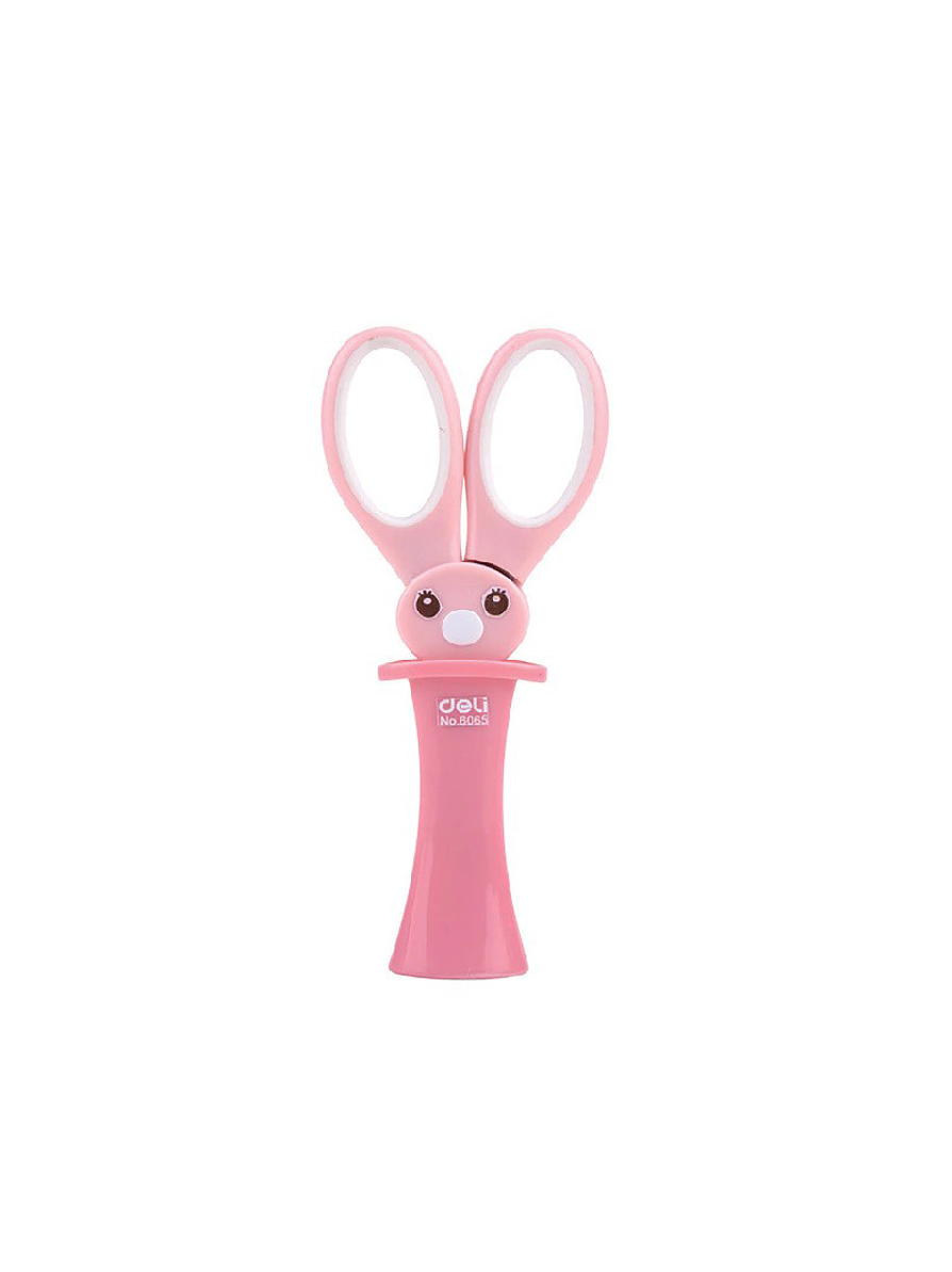 Tijera Escolar Conejito 137 mm Con Estuche  2