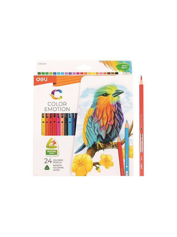 Colores Emotion Estuche X 24 Unidades 1