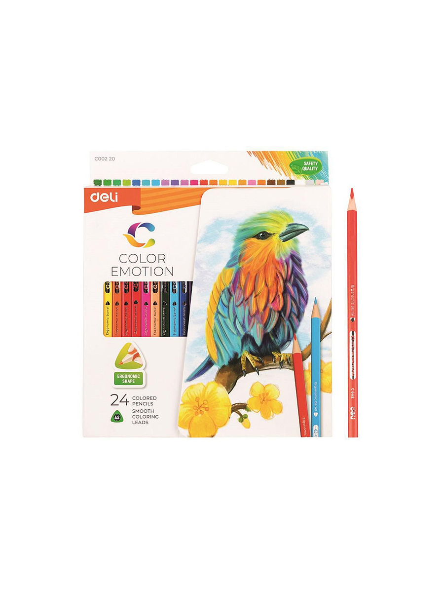 Colores Emotion Estuche X 24 Unidades 1