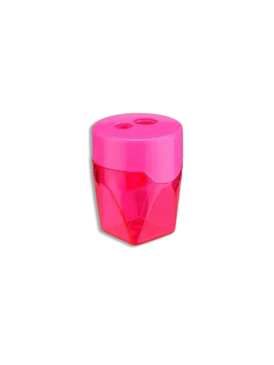 Sacapuntas Plástico Doble Servicio Con Deposito  1